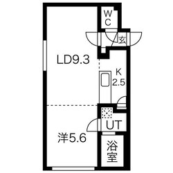 ラ・ヴィクトワール新札幌の物件間取画像